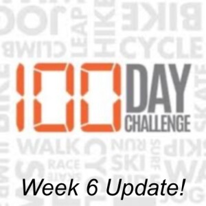 100 Day Goal Challenge: Week 6 Update!