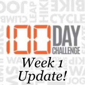 100 Day Goal Challenge Week 1 Update!