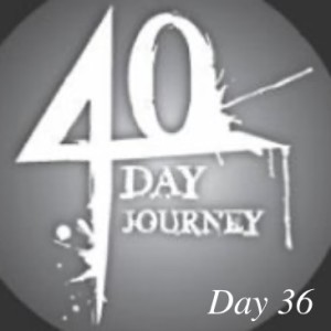 Journey to health 40 day goal: Day 36