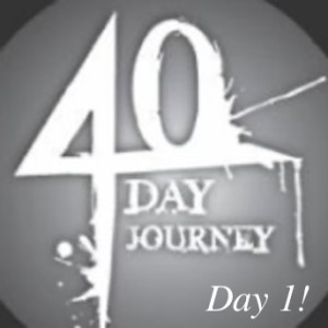 Journey to health 40 day goal: Day 1!