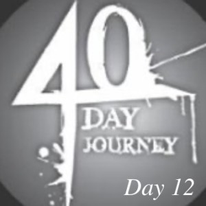 Journey to health 40 day goal: Day 12