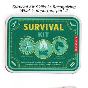 Survival Kit: Skills we need to succeed in life 4: Recognizing what is important in life part 2