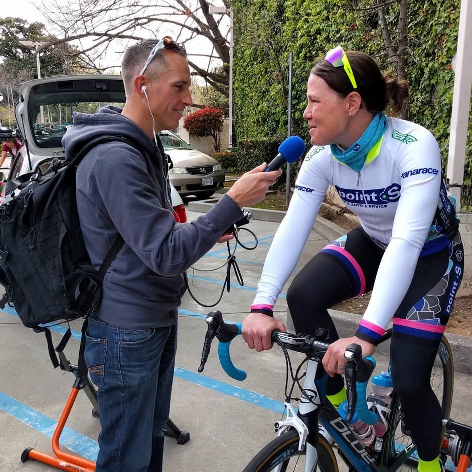 Chico Stage Race Hot Lap #5 - Women's Team Point S Racing Interviews