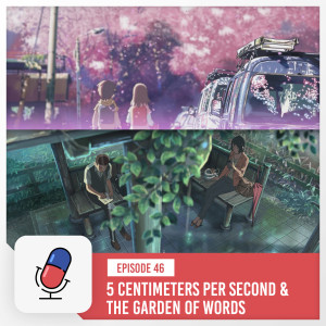 Episode 46 - 5 Centimeters Per Second & The Garden of Words