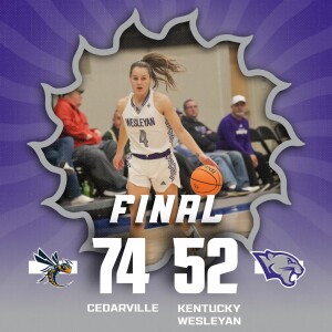 KWC Women's Basketball vs Cedarville 1-2-25