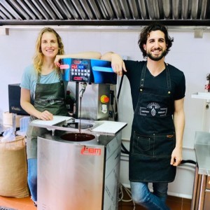 #78 - From bean to bar with Conspiracy Chocolate founders Celine Herren and Amit Oz