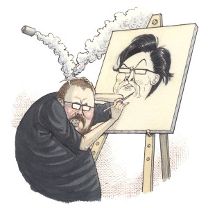 #84- A sketchy job with SCMP cartoonist Harry Harrison