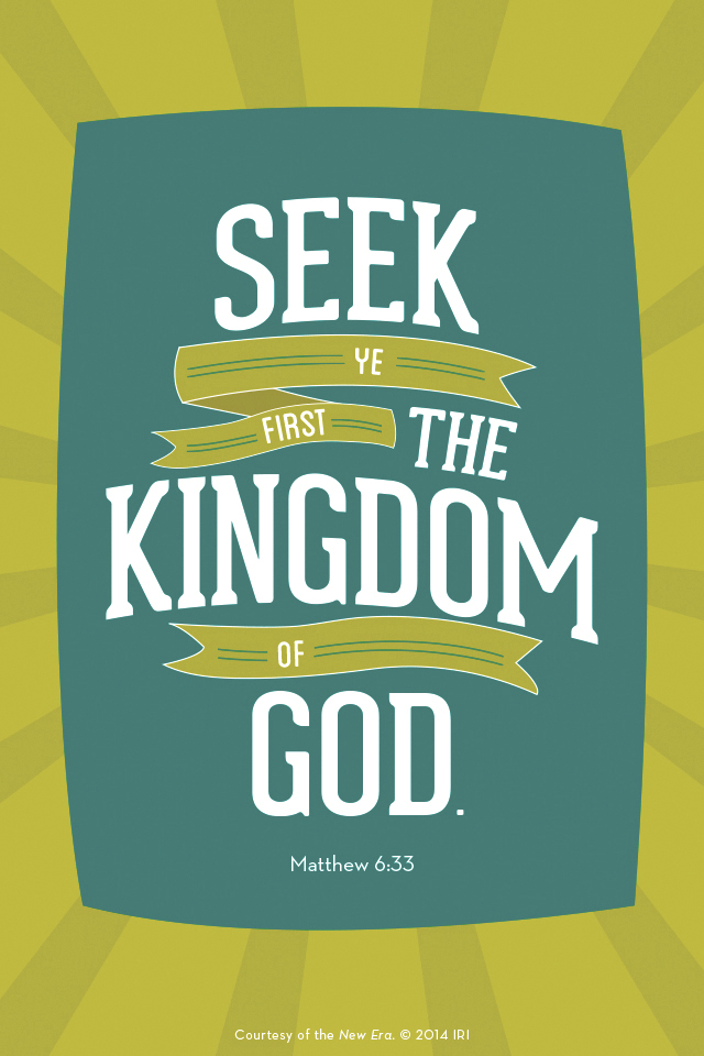 Seek God First!!!