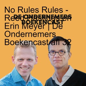 No Rules Rules - Reed Hastings en Erin Meyer | De Ondernemers Boekencast afl 32