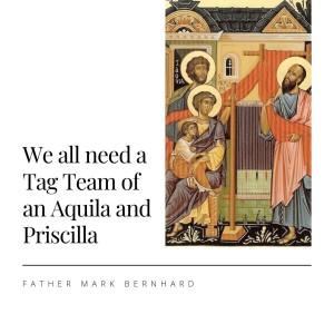 2020-05-21 Fr Mark - Daily Mass - We All Need the Tag Team of Aquila and Priscilla