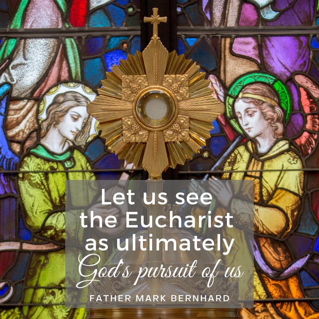 2020-04-30 Fr Mark - Daily Mass - Manna and God’s Initiative