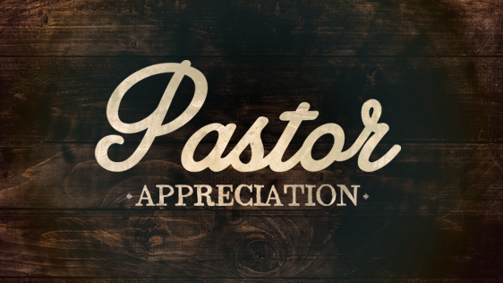 Pastor appreciation