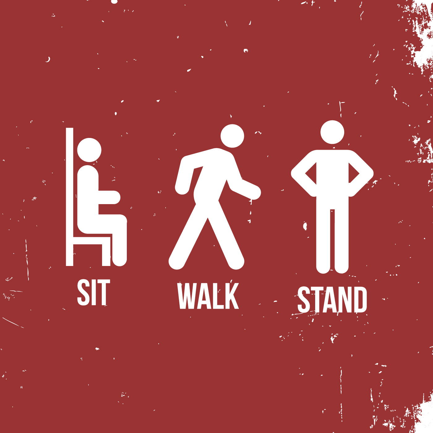 Sit, walk, stand