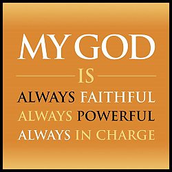 My God is....