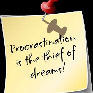 Day #14 - No Procrastination Allowed