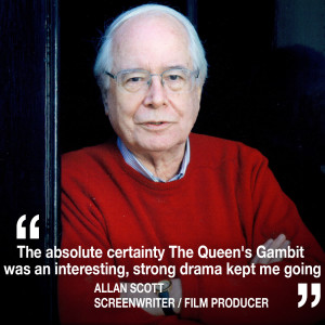 Screenwriter Allan Scott shares his 30-year journey to get The Queen’s Gambit to our screens