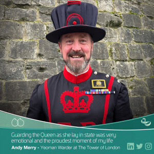 Yeoman Warder Andy Merry on life at The Tower of London