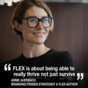 Helen chats to brand strategist & FLEX author Annie Auerbach