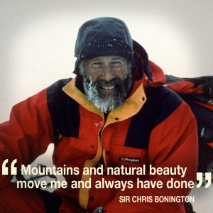 Interview with mountaineer Sir Chris Bonington