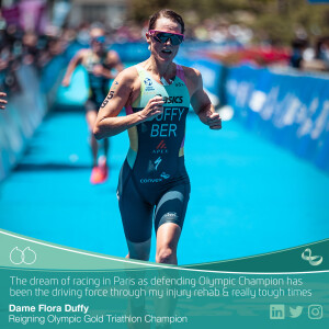 Triathlete Dame Flora on Defending her Olympic Gold in Paris