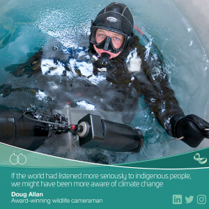 BAFTA and Emmy-winning cameraman Doug Allan on climate change