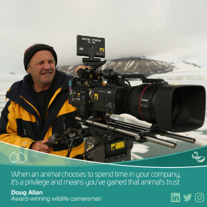 Wildlife cameraman Doug Allan shares adventures on the ice