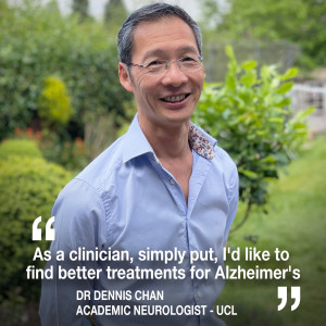 Academic Neurologist Dr Dennis Chan shares his work on the early detection of Alzheimer’s