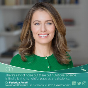 Discover the Science of Eating for a Lifetime of Health with Dr Federica Amati