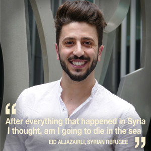 Interview with Syrian refugee Eid Aljazairli