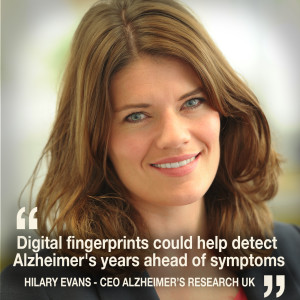 Helen chats to Hilary Evans - CEO of Alzheimer’s Research UK