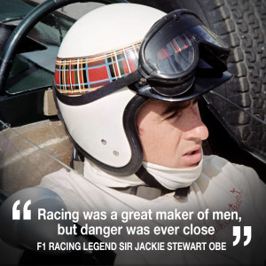F1 legend Sir Jackie Stewart OBE on his lifelong passion for motorsport