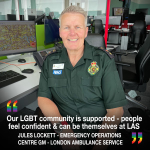 Jules Lockett shares life at the heart of London Ambulance Service Emergency Operations Centre