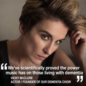Actor Vicky McClure shares her determination to shine a light on dementia