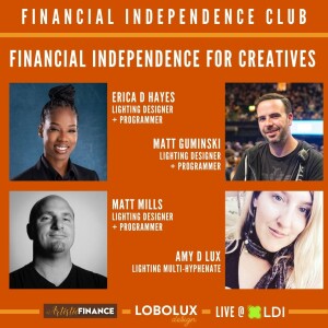 179: Financial Independence for Creatives - LIVE at LDI