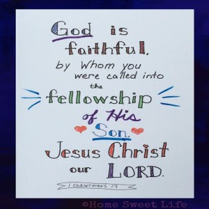 Oct 3 - Fellowship - Kenneth E. Hagin - 1 Cor 1:9