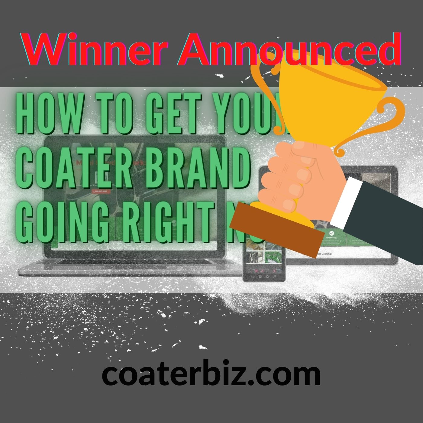 Bonus: We Have a Winner of The Coater Brand Giveaway!
