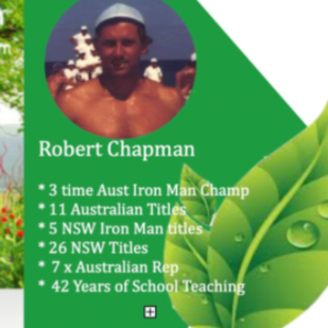 The Wellness Couch, Episode #96 - Elite Athlete, World Iron Man Champ- Robert Chapman chats about success, mentors and training