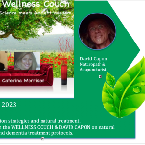 The Wellness Couch Episode #116 - Brett, Cat and David Capon chat about Dementia and subtypes - protocols and strategies to manage