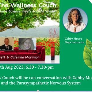The Wellness Couch - Episode #117 - In conversation with Gabby Moore - Yoga, Parasympathetic NS and Nature