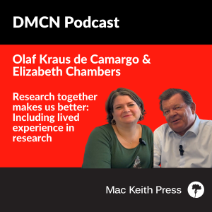 Working together makes us better: including lived experience in research | Olaf Kraus de Camargo | DMCN