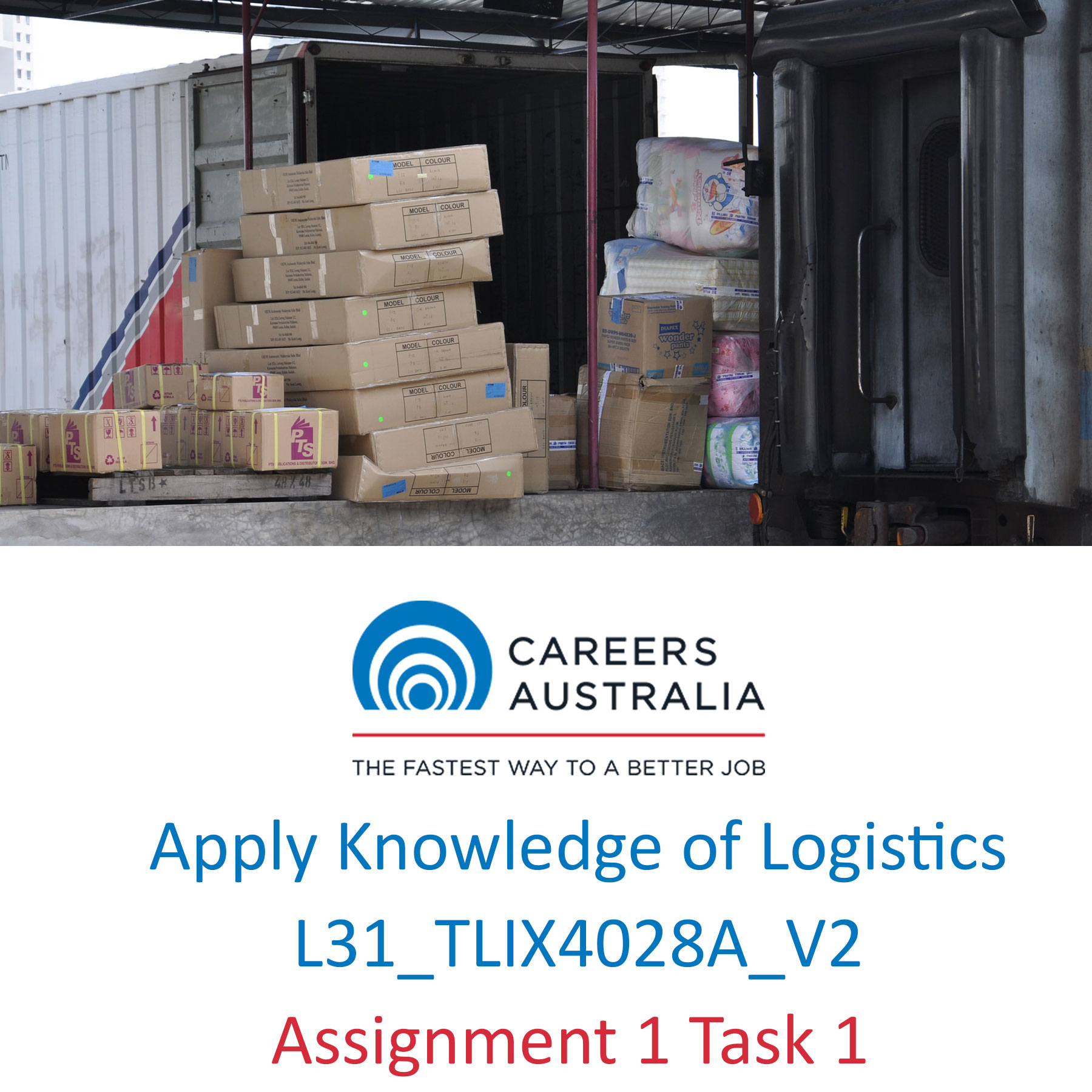 Apply Knowledge of Logistics (L31_TLIX4028A_V2) Assignment 1 Task 1