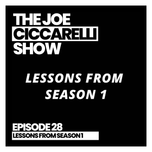 Lessons from Season 1