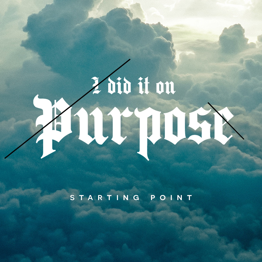 I Did It On Purpose: Starting Point