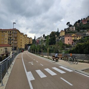 Der Radweg von Imperia: eine beeindruckende Route mit Meerblick
