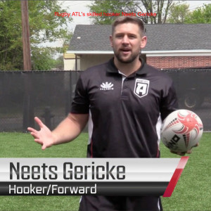 Rugby ATL's skilled hooker Neets Gericke