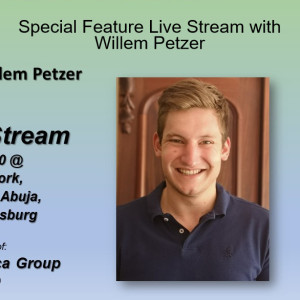 Special Feature Live Stream with Willem Petzer