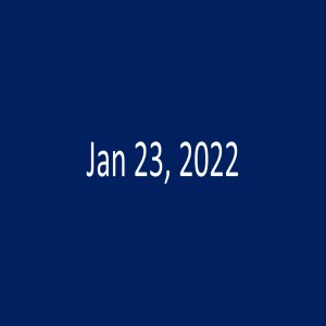 Sunday, Jan 23, 2022