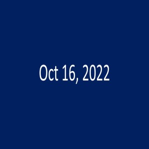 Sunday, Oct 16, 2022