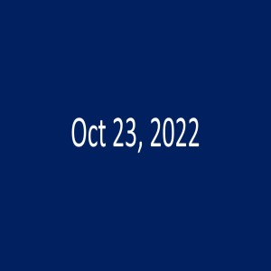 Sunday Oct 23, 2022