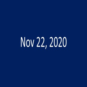 Sunday, Nov 22, 2020